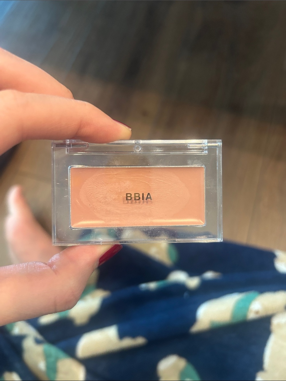 Women Makeup Cream Blush in Soft Peach